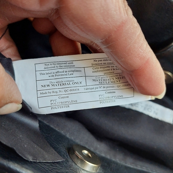 Kenneth Cole Reaction Black Synthetic Satchel Bag - Picture 13 of 16